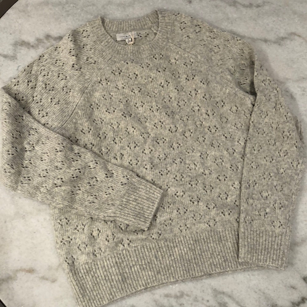 gray lucky brand sweater